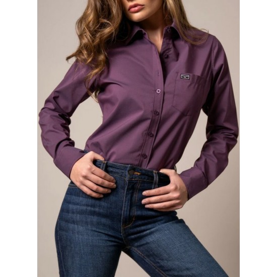 KIMES RANCH - Chemise Ladies Linville - Plum