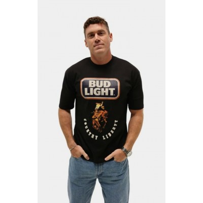 COUNTRY LIBERTY - T-Shirt Unisexe Black Wrangler