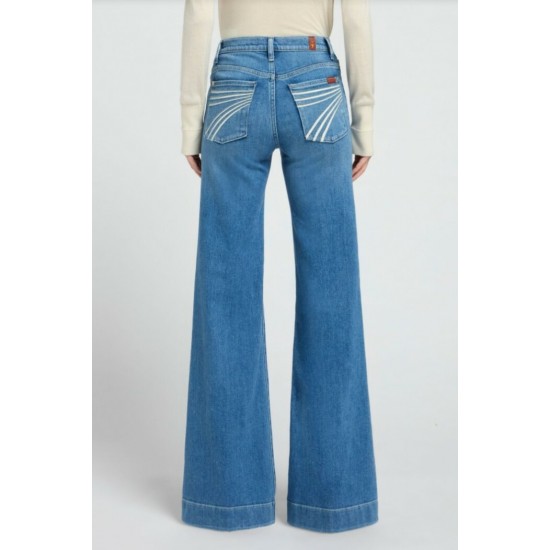 7 FOR ALL MANKIND - Jeans Modern Dojo - Marine