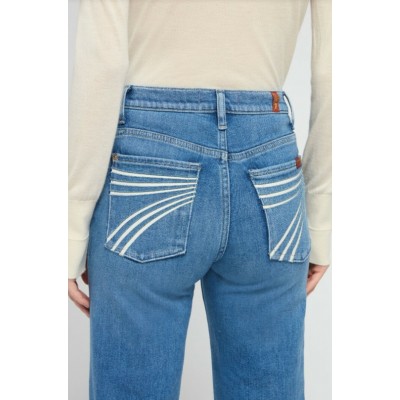 7 FOR ALL MANKIND - Jeans Modern Dojo - Marine