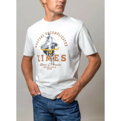 KIMES RANCH - T-Shirt Break Through - Naturel