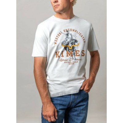 KIMES RANCH - T-Shirt Break Through - Naturel