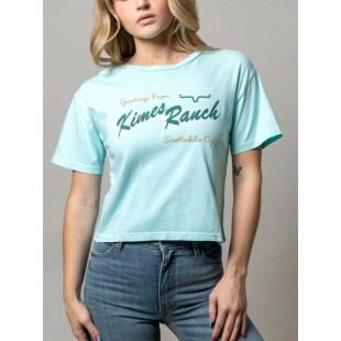 KIMES RANCH - T-Shirt Lucky B Greetings - Menthe
