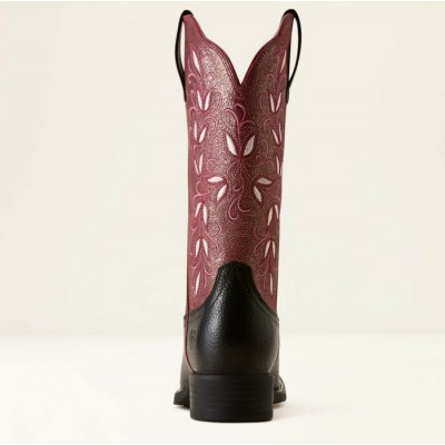ARIAT - Bottes Round Up Holly - Obsidian Fairy Berry 
