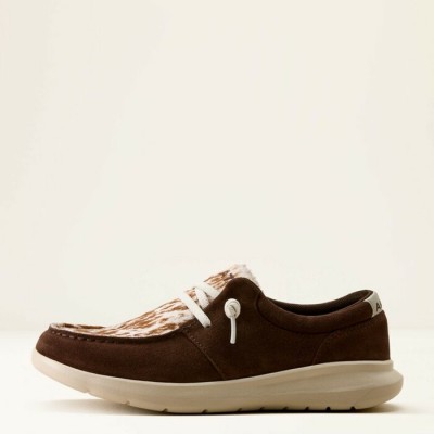 ARIAT - Chaussures femme HILO - Coffee Bean Cow Print