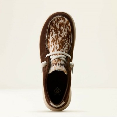 ARIAT - Chaussures femme HILO - Coffee Bean Cow Print