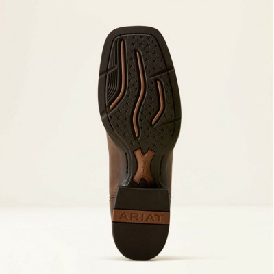 ARIAT - Bottes Round Up Ryder - Dark Cacao Leopard