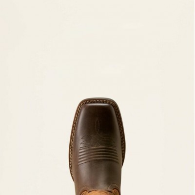 ARIAT - Bottes Round Up Ryder - Dark Cacao Leopard