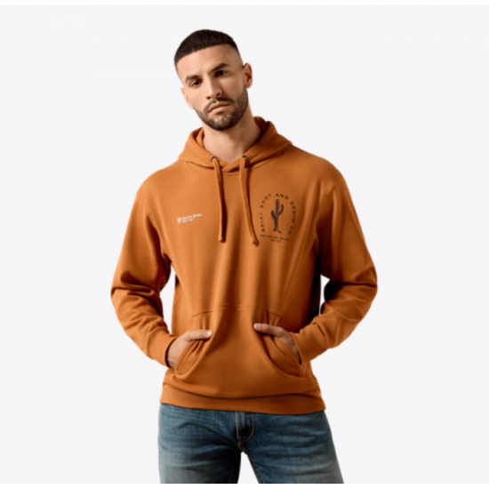 ARIAT - Hoodie Cowboy Tough - Adobe