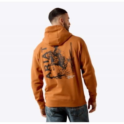 ARIAT - Hoodie Cowboy Tough - Adobe