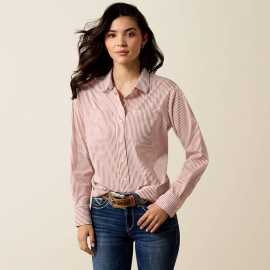 ARIAT - Chemise Everything Shirt - Burnt Henna Stripe