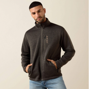 ARIAT - Caldwell Full Zip Sweater - Beluga