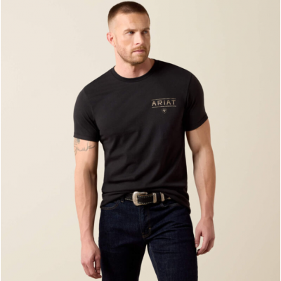 ARIAT - T-shirt Monument Gaucho - Noir