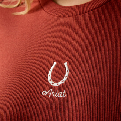ARIAT - T-shirt Stable - Burnt Henna