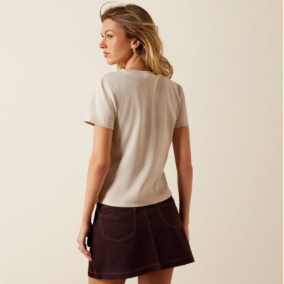 ARIAT - T-shirt Pony Club - Oatmeal