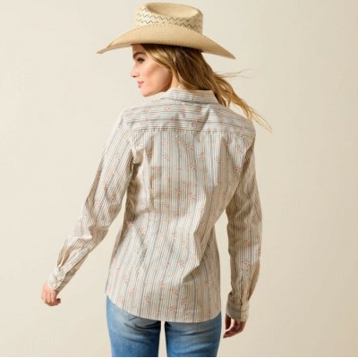 ARIAT - Chemise Extensible Kirby - Vintage Floral Stripe