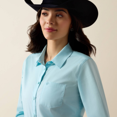 ARIAT - Chemise Team Kirby - Aquaesque