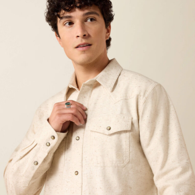 ARIAT - Chemise Retro Hercules Fitted Snap - Peyote
