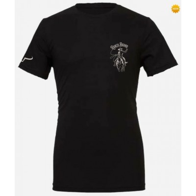 RANCH BRAND - T-Shirt Homme Roper - noir