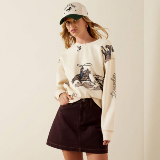 ARIAT - Hoodie Rancher - Parchemin
