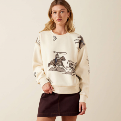 ARIAT - Hoodie Rancher - Parchemin