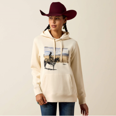 ARIAT - Hoodie Wish You Were Here - Parchemin