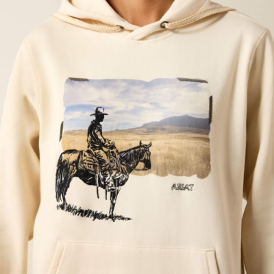 ARIAT - Hoodie Wish You Were Here - Parchemin