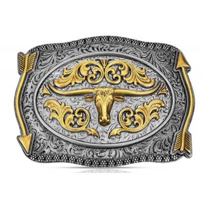 MONTANA SILVERSMITH - Boucle de ceinture Pointing...