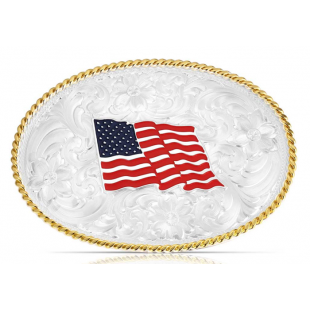 MONTANA SILVERSMITH - Boucle de ceinture America...