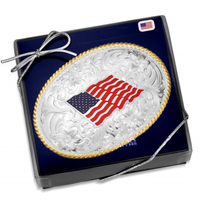 MONTANA SILVERSMITH - Boucle de ceinture America the Great
