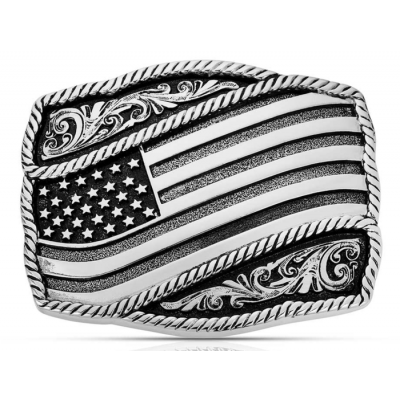 MONTANA SILVERSMITH - Boucle de ceinture Waving...