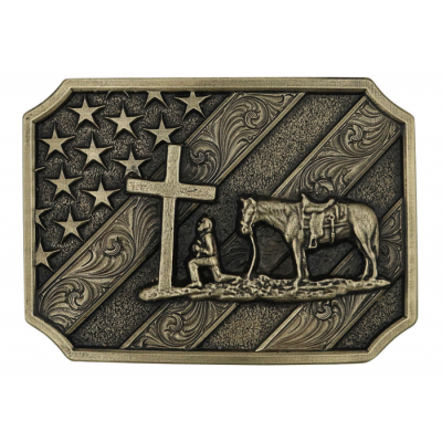 MONTANA SILVERSMITH - Boucle de ceinture Patriot...