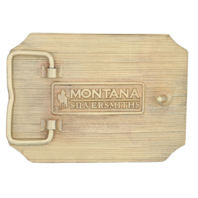 MONTANA SILVERSMITH - Boucle de ceinture Patriot Christian Cowboy