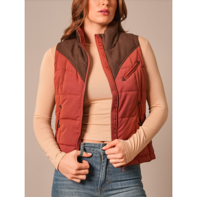KIMES RANCH - Veste Lenora - Rouge Brûlé