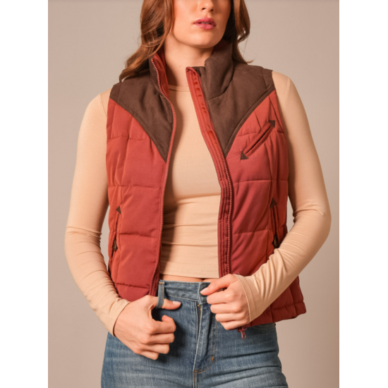 KIMES RANCH - Veste Lenora - Rouge Brûlé