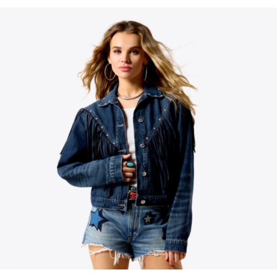 ARIAT - Veste Americana en Denim Laguna