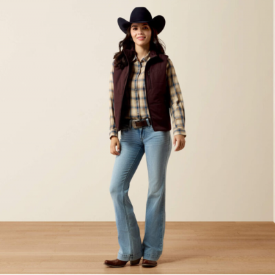 ARIAT - Veste Isolé Titan - Chocolate Plum