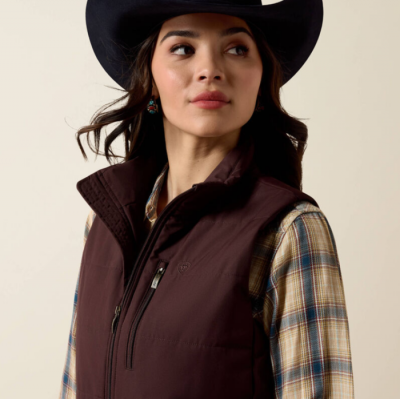 ARIAT - Veste Isolé Titan - Chocolate Plum
