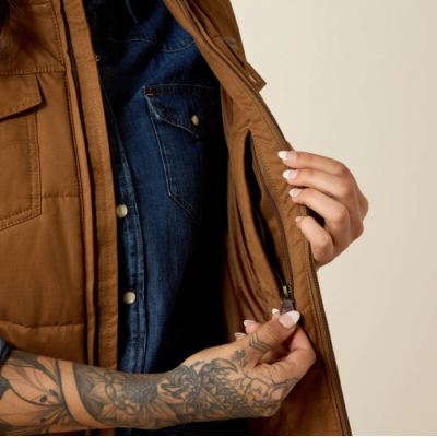 ARIAT - Veste Matelassé Grizzly - Dachshund