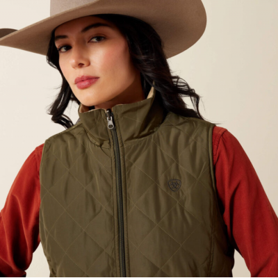 ARIAT - Veste Isolé Dilon 2.0 Reversible - Vert Ivy