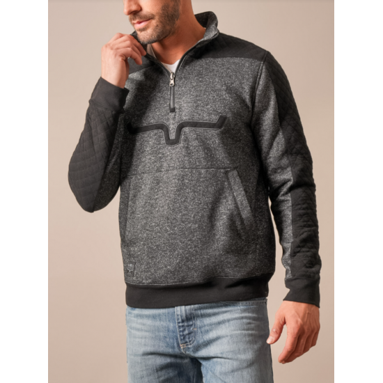 KIMES RANCH - Hoodie Canfield - Charcoal Heather