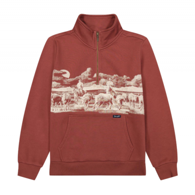 Wrangler® - Sweatshirt 1/4 Zip Americana - Rose
