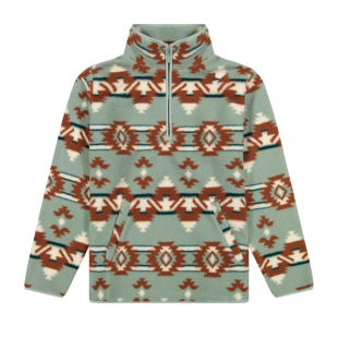 Wrangler® - Pullover Punchy Sherpa 1/4 Zip - Bleu