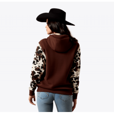 ARIAT - Hoodie Ariat Logo 2.0 - Chicory Coffee