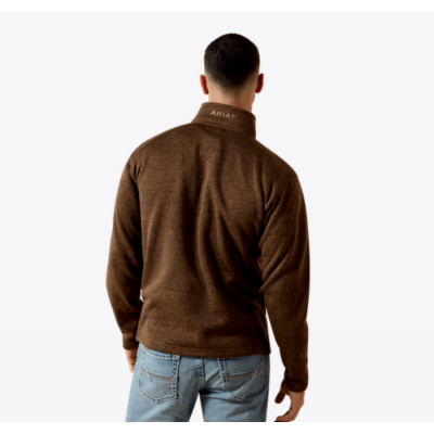 ARIAT - Pull Caldwell 1/4 Zip - Carafe