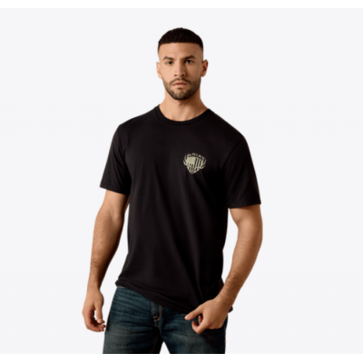 ARIAT - T-Shirt Euromount Patriot - Noir