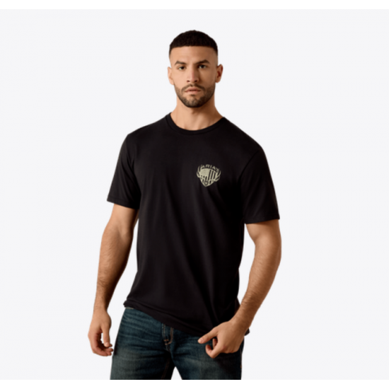ARIAT - T-Shirt Euromount Patriot - Noir