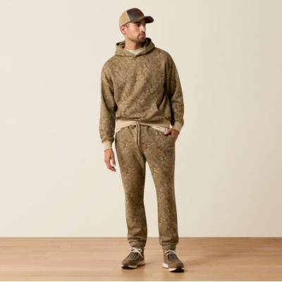 ARIAT - Hoodie ToughStock en Molleton Épais Délavé - Camo