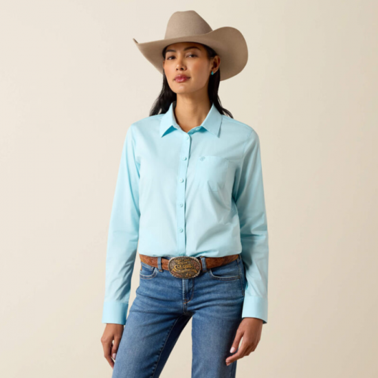 ARIAT - Chemise Kirby - Aquaesque