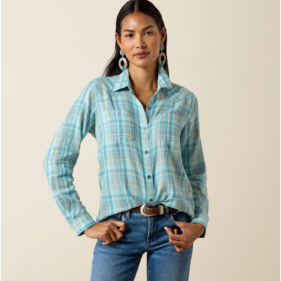 ARIAT - Chemise Billie Jean - Adriatic Plaid